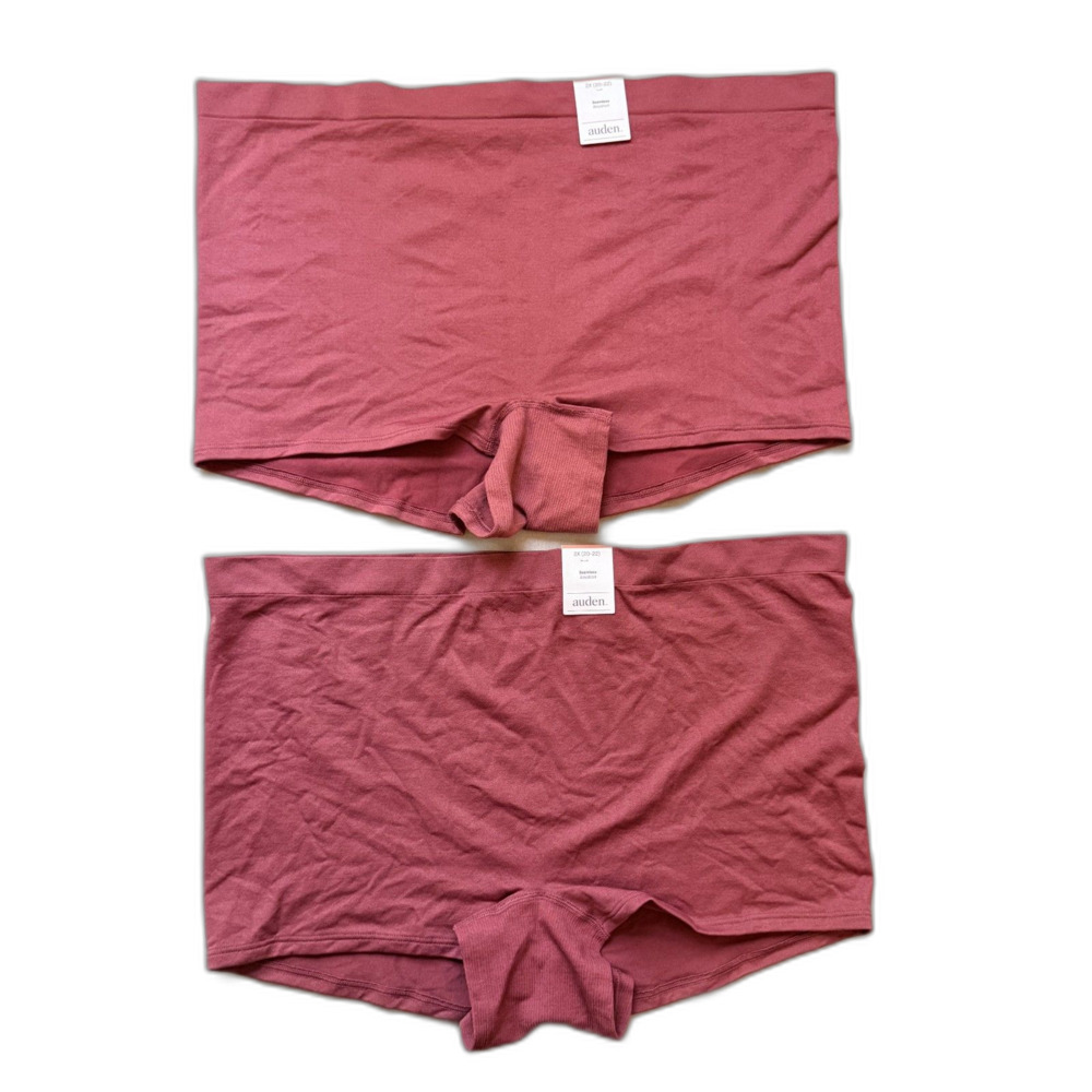 Auden Seamless Boyshort Underwear 2X
